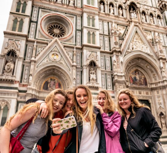 The Piazza in Florence